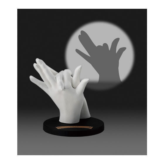 Shadow play hand animal [5.WOLF]