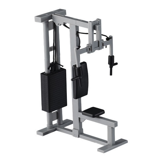 1/12 Miniature muscle training machine Part.2 [1.Butterfly machine]