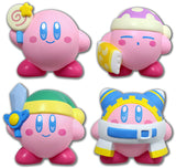 Hoshi no Kirby Manmaru Sofubi Figure KIRBY MUTEKI! SUTEKI! CLOSET [All 4 type set(Full Complete)]