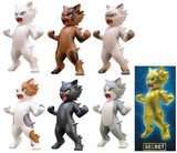 Zenkai nekojin Power cats mascot figure [All 7 type set(Full Complete)]