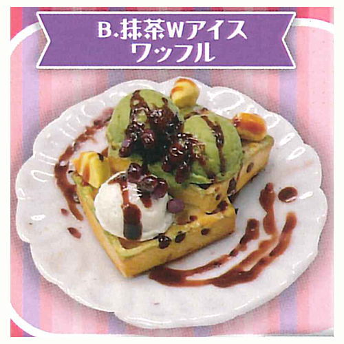 Super Precision Resin Clay Sweets Collection on DISH VOL.1 [2.Matcha W Ice Waffle]