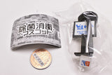 Sterilization and disinfection mascot [2.Foot-operated (black) + push bottle]