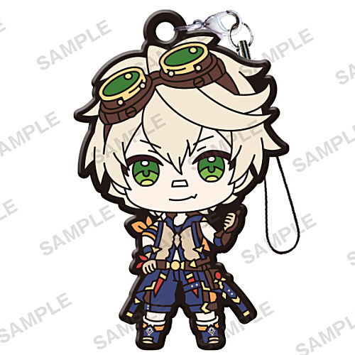 Genshin Impact Capsule Rubber Strap vol.2 [5.Bennett]