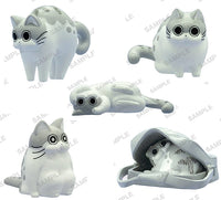 Yoru wa Neko to Issho Kyuruga ga Ippai Capsule collection figure [All 5 type set(Full Complete)]