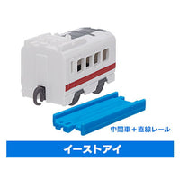 Capsule Plarail dispatched! Inspection & track maintenance vehicle edition [5.East Eye Intermediate vehicle (+ Straight rail)]