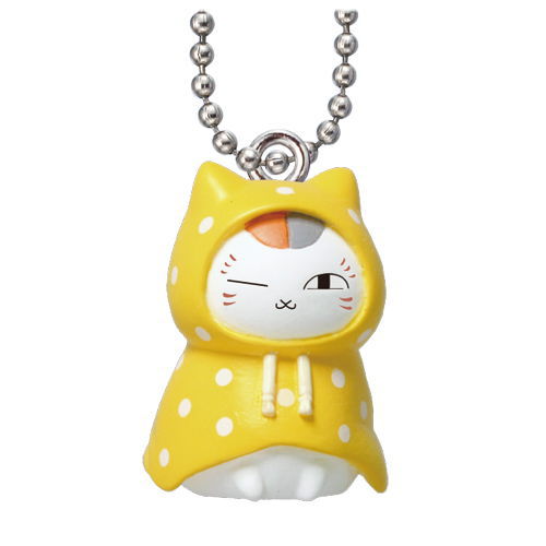 Natsume Yuujinchou Nyanko Sensei Rainy day mascot [2.Raincoat and Nyanko Sensei]