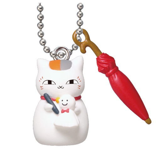 Natsume Yuujinchou Nyanko Sensei Rainy day mascot [4.Teru Teru Bozu and Nyanko Sensei]