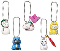 Natsume Yuujinchou Nyanko Sensei Rainy day mascot [All 5 type set(Full Complete)]