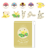 Pokemon POKE DAYS Vinyl pouch Sticker [3.Ver.Beige]