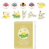 Pokemon POKE DAYS Vinyl pouch Sticker [3.Ver.Beige]