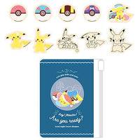 Pokemon POKE DAYS Vinyl pouch Sticker [5.Ver.Blue]