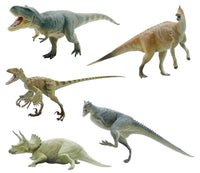 Dinosaur picture book stand figure [All 5 type set(Full Complete)]