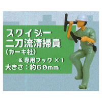 Display cleaner [5.Squeegee dual wield cleaner (Khaki)]