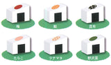 Art Unib Technicolour Rice Ball Eraser [All 6 type set(Full Complete)]