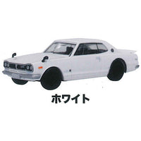 MONO 1/64 scale minicar Skyline 2000GT-R NISSAN COLLECTION [4.White]