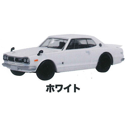 MONO 1/64 scale minicar Skyline 2000GT-R NISSAN COLLECTION [4.White]