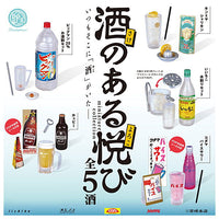 Sakenoaruyorokobi Miniature collection [All 5 type set(Full Complete)]