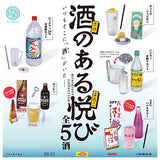 Sakenoaruyorokobi Miniature collection [All 5 type set(Full Complete)]