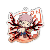 Jujutsu Kaisen Fudemame Acrylic Keychain Part.4 [6.Yuji Itadori (Black Flash)]