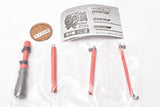Real fish Die-cast! Mini mini fishing tackle mascot vol.4 [2.Rod / Orange]