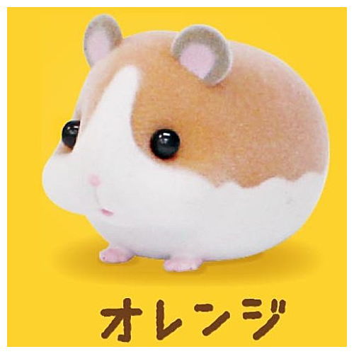 Guinea pig Flocky soft vinyl mascot [1.Orange]