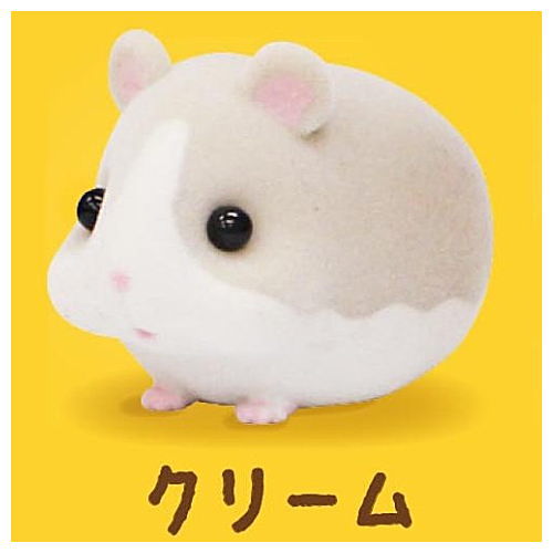 Guinea pig Flocky soft vinyl mascot [3.Cream]