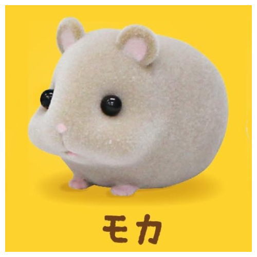 Guinea pig Flocky soft vinyl mascot [4.Mocha]