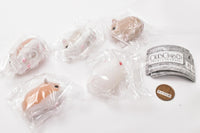 Guinea pig Flocky soft vinyl mascot [All 5 type set(Full Complete)]