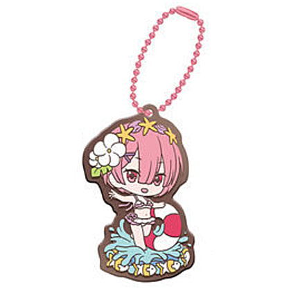 Gashapon kuji Re: Life in a different world from Zero Rem&Ram Assort Part.5 [3.B award: Rubber mascot RamA]