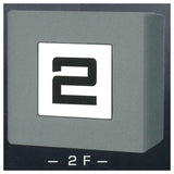 Lighting! Elevator button with magnet button (Corporation Shimada electrical Factory Certified) [2.2F]