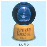 Sumikkogurashi 3D Clear Ball Light Kawauso and Sumikko Camp [3.Tonkatsu]