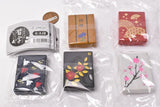Miniature Japanese calligraphy set Part.4 [All 5 type set(Full Complete)]