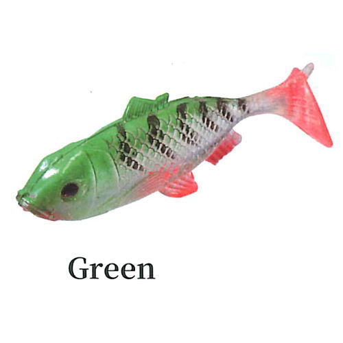 Authentic! Soft lure mascot [4.Green]