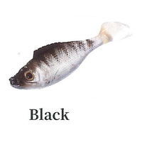 Authentic! Soft lure mascot [5.Black]