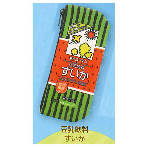 Kikkoman Cold Soymilk Pouch [6.Soy milk drink watermelon]