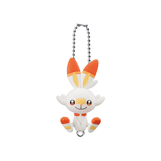 Pokemon Tsumande Tsunagete Mascot Galar [2.Scorbunny (Ball chain Ver.)]