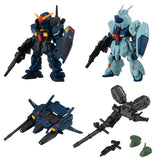 Gundam MOBILE SUIT ENSEMBLE Part.7.5 [Assorted 4 type set (115: Gundam Mk-II (Titans color)/116: Re-GZ (Marking plus)/119: G-Defenser (Titans color)/120: MS weapon set)]