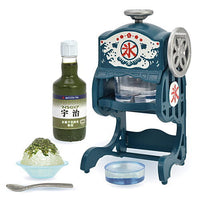 Japanese shaved ice miniature collection [3.Electric honkaku fuwafuwa ice machine + My Syrup Uji]