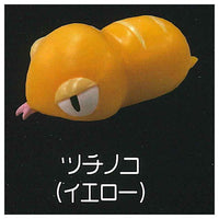 Monthly Mu supervision Yurutto UMA mascot [2.Tsuchinoko (yellow)]