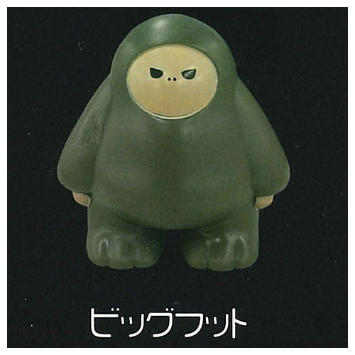 Monthly Mu supervision Yurutto UMA mascot [3.Bigfoot]