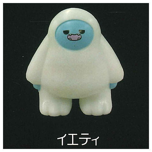 Monthly Mu supervision Yurutto UMA mascot [4.Yeti]