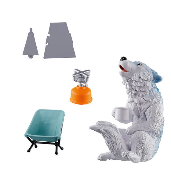 Animal camp 03 [6.Wolf (with single burner chair B tent parts)]