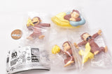 Curious George Banana Daisuki! Figure [All 4 type set(Full Complete)]