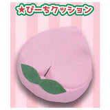 Figure wo damenisuru Fruit cushion [4.Peach cushion]