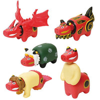 God Beast Beko Hyakka Ryoran hen [Assorted 5 type set (1.Dragon Beko/2.Centaur Beko/3.Shisa Beko/5.Shishimai Beko/6.Mermaid Beko)]