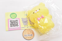 Otoboke kumasan Sofubi Mascot [6.Yellow]