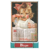 Kellogg's American Wood Plate Magnet [2.B type]
