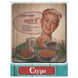 Kellogg's American Wood Plate Magnet [3.C type]