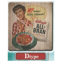 Kellogg's American Wood Plate Magnet [4.D type]