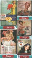 Kellogg's American Wood Plate Magnet [All 5 type set(Full Complete)]